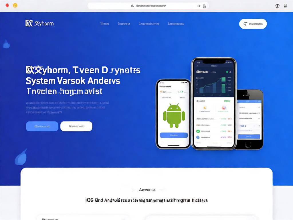 欧交易所App界面展示